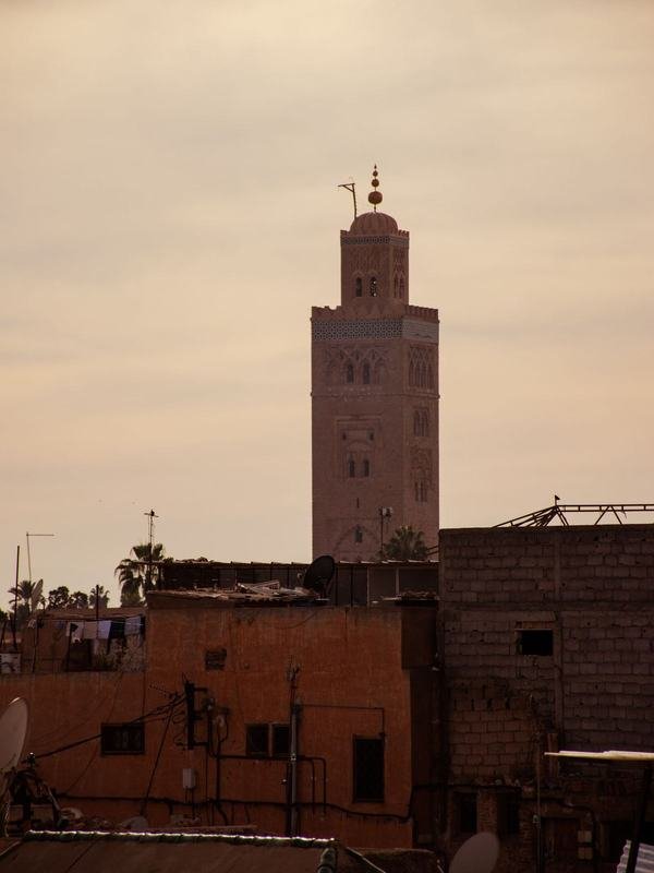 Marrakech — Transfert aéroport — fin du circuit