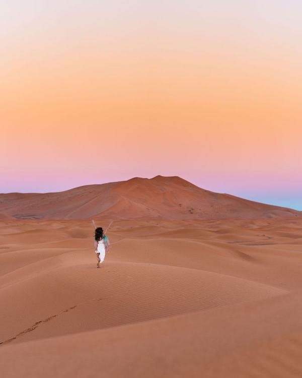 Merzouga — Journée libre au Sahara